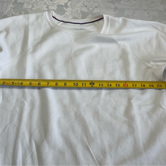 Champion Power Blend Fleece Sweatshirt Women’s White Size Large - Picture 9 of 11